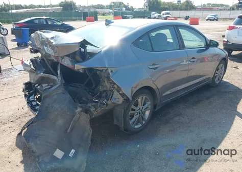 2018 Hyundai Elantra Sel z USA, uszkodzony, nr VIN 5NPD84LF1JH370234